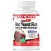 Nutridom Red Yeast Rice with Policosanol & Free Plant Sterols Supports Cholesterol Health Non-GMO Vegan Gluten free Dairy free and Soy free (60 Veggie Capsules)