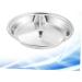 Milisten 3pcs Seasoning Sauce Dishes Stainless Traveling Olive Dipping Dishes Trip Food Sauce Dish Wasabi Mustard Flavor Dish Snack Plates Restaurants Seasoning Bowl Seasoning Dish Grid Mx3pcs Silverx3pcs - Buy Online on GoSupps.com