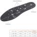 Magnetic Field Therapy Insoles - Breathable Massage Insoles for Foot Pain Relief Reflex Zone & Acupressure - Improve Blood Circulation & Foot Health (25.5 cm EU Women 35-40) - Buy Online on GoSupps.com