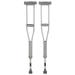 Walking Stick Aluminum Alloy Armpit Non-Slip Retractable Double Walking Stick Lightweight Elderly Handicapped Help Crutches Grey-2PCS (Grey 2PCS) Journey