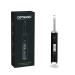 Dipwand Portable Digital Thermometer with Extra Probe Sensor | Portable Travel Temperature Reader | Color Coded LCD Display (Black)