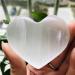 Crystal 5-6cm Natural Selenite Heart Crystal Gypsum White Quartz Rough Minerals Specimen Point Stone JZIGTDEM - Buy Online on GoSupps.com