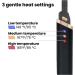 Rechargeable Heated Eyelash Curler | Electric Eye Lash Curler with 3 Temp Settings & Fast 5s Curling | Long Lasting Natural Curls (Black+White) - International Shipping Available - Buy Online on GoSupps.com