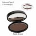 Waterproof Eyebrow Stamp Kit - Perfect Dark Brown for Quick & Natural Bridal Makeup | One Second Application - Buy Online on GoSupps.com