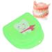 Denture Case - Professional Travel Portable Mouth Guard Container & Retainer Box for Men & Women - Green - Buy Online on GoSupps.com