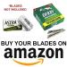 Matte Black Replaceable Blade Straight Razor by Premium Blades - Professional Barber Single Edge Razor with 1 MM Exposure for Men - Essential Barber & Eyebrow Razor Kit - Buy Online on GoSupps.com