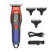 Home Speed Adjustable Electric Hair Clipper With Intelligent Digital Display Screen For Hair Cutting 14.5cm Orange