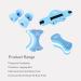 66fit Aqua Swimming Dumbbells - Enhance Your Aquatic Workouts | Buy 2 Pieces for International Shipping - Buy Online on GoSupps.com