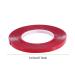 HOOLEEY 10m Nail Art Adhesive Double sided Tape Red Film Clear Tape for Nail Display Lens Manicure Tool - Buy Online on GoSupps.com