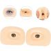 Beavorty Practical Eye Skin 3 Sets Makeup Practice Skin Eyeshadow Fake Silicone Skin Simulated Eye Makeup Board Thicken Mold 6.9x5.2cmx3pcs Assorted Colorx3pcs - Buy Online on GoSupps.com