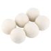 Wool Dryer Balls 6Pcs Natural Wool Dryer Balls Water Absorption Eliminates Static Laundry Drying Replacement to Shorten Drying Time Reduce Wrinkles and Static Cling