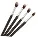 Baluue 12 Pcs Eye Make-up Brush Kit Eye Shadow Brushes Lip Scrubber Brush Makeup Brush Lip Scruber Black - Buy Online on GoSupps.com