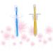 FRCOLOR 6 Pcs Silicone Umbrella-Shaped Toothbrush Set - Training Toothbrush Accessories for Kids | International Shipping Available - Buy Online on GoSupps.com