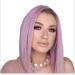 BGHJUE African Purple Long Straight Synthetic Wig - Heat-Resistant Wigs for Black Women | International Shipping - Buy Online on GoSupps.com