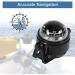 Multi-purpose Black Compass for Car Dashboard | Marine Compass for Boats | Dash Mount for Boat Caravan Truck - Buy Online on GoSupps.com