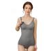 Dreamburn Womens Nursing Tank Tops Built in Bra for Breastfeeding Maternity Camisole Brasieres XXL Grey1