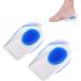 1 Pair Gel Heel Cups Plantar Fasciitis Inserts Pads for Heel Pain Bone Spur & Achilles Pain 40-45 (UK7.5-10) Blue - Buy Online on GoSupps.com