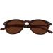 Stylish Myopia Nearsighted Glasses - Tinted Brown Polarized Sunglasses for Men & Women | Black & Tortoise Frames -0.50 - Buy Online on GoSupps.com
