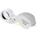 Magnifier Mini 40X Jewelers Power Magnifier Loupe Magnifier Eyes Jewelry Shop Silver LED Lights Folding Magnifier Jeweler Magnifier - Buy Online on GoSupps.com