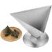 MAGICLULU Dessert Molds 2 Pcs Rice Ball Shaping Kitchen Utensils Sushi Rice Ball Kitchen Zongzi Making Tool Stainless Steel 10X10X8.5CMx2pcs Silverx2pcs - Buy Online on GoSupps.com