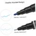 FOMIYES 10pcs Eyebrow Pen Portable Eyebrow Liner Beauty Pen Use a Pen Plastic Double Head 13.9x1.8cm Blue - Buy Online on GoSupps.com