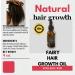 Natural Hair Growth Oil 100ml | Stimulate Growth & Prevent Loss - International Shipping - Buy Online on GoSupps.com