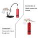 Universal Paint Spraye Designed Cordless Airbrush Kit for Art Paint Makeup Nail Beauty Temporary Tattoos Cake Decoration Model Artist Painting Varnishing Lacquering - Buy Online on GoSupps.com