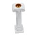 LIFKICH Wedding Decorations Decorative Candleholder 1pc Ancient Roman Column Candlestick Desktop Resin White Dinner Party Air Column Sculptures Home Decor Country Decor White 21.5X5.1X5.1CM