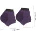 FRCOLOR 15 Pairs Moisturizing Socks Heel Sleeves for Cracked Heels Heel Protectors Ankle Foot Moisturising Socks Foot Spa Socks Foot Lotion Silicone Breathable Socks Summer Purple - Buy Online on GoSupps.com