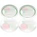 JECOMPRIS 2 sentences contact lens foil mirror film Small plastic container Local storage case container for cosmetic lenses container for contact lenses frame form glass