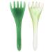 Solustrie 2st hair comb massager Head tool head scratchy head scrapers Combs Footprint head scratch Massager Snail Gua Sha comb for the scalp H rner MassageStab 16.5x5.5x3cm green