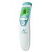 Amplim Hospital Medical Grade Non Contact Clinical Infrared Forehead Thermometer for Baby and Adults, Blue Turquoise
