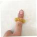 Tovinanna 10-Piece Finger Massage Acupressure Ring Set - Sensory Fingertip Massage Devices for Relaxation & Wellness - Buy Online on GoSupps.com