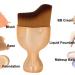 Soft Hair Foundation and Blush Brush Set S Shape Design Widely Used for Perfect Face Makeup - Buy Online on GoSupps.com