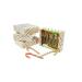Indulge in Festive Delight with Bonds of London Mint Candy Canes Multipack - 4 Boxes 144g each (Total 576g)