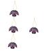 Alipis 4pcs Pendant Resin Xmas Design Party Home Christmas Pendants Sweater Tree Ornament Festival Hanging Bluex4pcs 9x6cmx4pcs