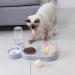 3-In-1 Cat Food And Water Bowl Set Cat Bowls With Stand Double Cat Bowls with Water Dispenser For Pet Food And Water Feeder For Small Medium Dogs Cats - Buy Online on GoSupps.com
