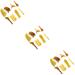 Minkissy Massage face scooter for spa acupuncture point treatment face scraper resin tools muscle scrap facial tools Guasha board for eyes neck skiing 24 pieces