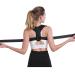 Adjustable Anti-hunchback Posture Correction Belt Upper Back Support Belt Sitting Posture Corrector Clavicle Spine Shoulder Braces Correction lofty ambition Black M/M - Buy Online on GoSupps.com