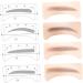 FRCOLOR 12pcs 48 Eyebrow Makeup Tools Eyebrow Card Eyebrow Sticker Stickers Mold Eyebrow Trimming - Buy Online on GoSupps.com