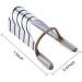 Reusable Nail Art Extension Forms - 5pcs Silver | Nail Salon & Home Manicure Accessory - Buy Online on GoSupps.com