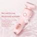 Elorixa Shaver Livora Electric Razor Livora Razor 2 in 1 Hair Trimmer Women Ipx7 Waterproof Wet & Dry Use Shaver with Digital Display for Armpit Leg (Pink) - Buy Online on GoSupps.com