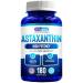 Astaxanthin 10mg Softgel - 180 Soft gels - Astaxanthin Supplement 6 Month Supply Antioxidant Helps Support Exercise Recovery, Eye, Joint, Skin Health