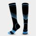 Jilibaba Black Compression Socks for Men & Women | Unisex Knee High Socks for Running Fitness Sports & Travel - Buy Online on GoSupps.com
