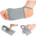 Price Xes Metatarsal Compression Arch Support Sleeves with Gel Pad - Flat Foot & Plantar Fasciitis Relief - 1 Pair Gray - Buy Online on GoSupps.com