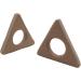 Wendysun 10pcs Cartoon Wood Teether - Natural Animal Shape Baby Teething Toy - Buy Online on GoSupps.com