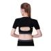 Heated Shoulder Support Braces Thermal Shoulder Protection Shoulder Pads Double Shoulder Warp Sleeves Protector for Men Women Injury Recovery Compression Arthritis Chronic Pain Relief Black Unisex XL
