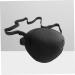 FOMIYES 2pcs Lazy Eye Cover Amblypia Eye Patch Single Eye One Eye Patch Adult Amblyopia Patches Pirate Black - Buy Online on GoSupps.com