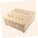 Buy Healvian Moxibustion Box - Safe Therapy Tool Holder for Moxa Gel Metal Burner & Pedicure - Solid Wood Design - Buy Online on GoSupps.com