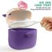 Aolso Baby Milk Powder Dispenser Pot 230g - Purple | Formula Dispenser with Sealed Cover and Spoon | Baby Milk Powder Container - Buy Online on GoSupps.com